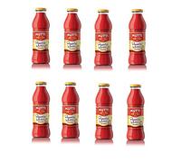 Mutti Passata di Pomodoro - Salsa de tomate para pasta (8 unidades, 700 g, 100 % italiana)