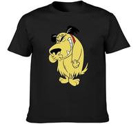 Muttley Laughing T-Shirt Graphic Top Mens Printed tee Black 3XL