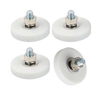 MUTUACTOR 4sets fuerte tarro del imán del neodimio con el caucho revestido,Diámetro 32m m Fuerza de tracción magnética 8KG