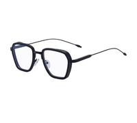 MUTYNE Gafas de sol con montura gruesa para hombre y mujer, patillas metálicas, protección UV400 retro (C7)