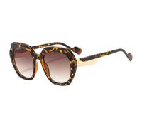 MUTYNE Gafas de sol de lujo con lentes degradados para mujer, modernas gafas de sol estilo ojo de gato, estilo casual, con personalidad, UV400 (3)