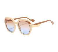 MUTYNE Gafas de sol de lujo con lentes degradados para mujer, modernas gafas de sol estilo ojo de gato, estilo casual, con personalidad, UV400 (1)