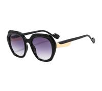 MUTYNE Gafas de sol de lujo con lentes degradados para mujer, modernas gafas de sol estilo ojo de gato, estilo casual, con personalidad, UV400 (2)