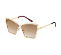 MUTYNE Gafas de sol estilo ojo de gato para mujer, montura metálica, protección UV400 retro (C4)