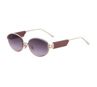 MUTYNE Gafas de sol ovaladas para mujer con patillas metálicas, estilo retro (C5)