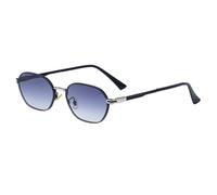 MUTYNE Gafas de sol ovaladas para mujer, montura pequeña, de plástico, estilo retro, para exteriores (C3)