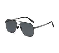 MUTYNE Gafas de sol polarizadas de doble haz para hombre, estilo vintage para exteriores (C2)