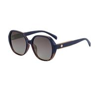 MUTYNE Gafas de sol polarizadas para mujer, lentes TR, montura grande retro, protección solar (C3)