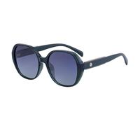 MUTYNE Gafas de sol polarizadas para mujer, lentes TR, montura grande retro, protección solar (C7)