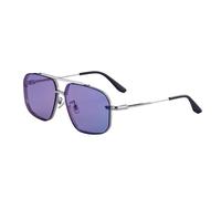 MUTYNE Gafas de sol sin montura para hombre y mujer - Patillas metálicas + lentes polarizadas - Gafas vintage (C2)