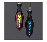MUTYNE Luces Señal Giro 2023 Señal De Giro Doble Lado Que Fluye Luz Intermitente Motocicleta Relé Incorporado Universal M10