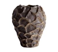 MUUBS Jarrón Soil 21.5 cm Chocolate
