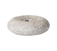 MUUBS Portavelas Luna Grey. Ø13x4.8 cm