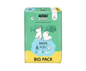 Muumi Baby Calzoncillos Pañales 52 unidades Talla 6