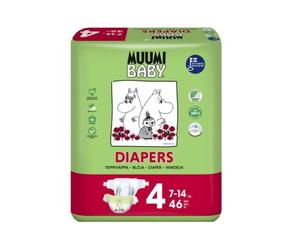 Muumi Baby T4 7-14Kg 46 Pañales