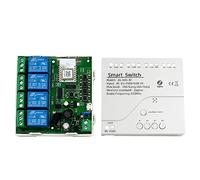 Muuoeou 4CH Tuya Zigbee Smart Switch Module 85-250V Relay Smart Home Control Remoto Funciona con Gateway
