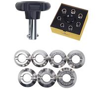 Muuoeou Abridor de Reloj de Acero Inoxidable de 30,5 Mm-36,5 Mm, Abridor de Tapa Trasera de Reloj Herramienta de ReparacióN de Reloj para /