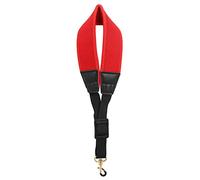 Muuoeou Accesorios para Instrumentos Musicales Correa Ajustable para el Cuello del SaxofóN Correa de Nailon para el SaxofóN Gancho Correa para el Hombro Que Ahorra Esfuerzo (Rojo)