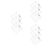 Muuoeou Accesorios para Jaulas de Pájaros, Caja de Comida, Puerta Fija, Puerta con Resorte, Accesorios de Puerta de Repuesto con Alambre de Resorte