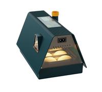 Muuoeou Casa Pequeña de Pollo y Pato Hogar Pequeño Totalmente Inteligente Eclosión y Eclosión Incubadora Integrada Enchufe de la UE