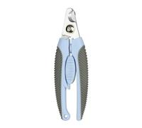 Muuoeou Cortauñas Profesional para Mascotas con Protector de Seguridad, Tijeras de Acero Inoxidable, Perro, para el Cuidado de Las Garras, Suministros de Aseo, Azul