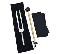 Muuoeou DipasóN de AleacióN de Aluminio de 440 Hz, DiapasóN con Martillo para Pruebas del Nervioso, Terapia de CuracióN con Sonido