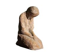 Muuoeou Dulce Hora de OracióN, Escultura Inspiradora de Las Hermosas Manos de una Mujer Orante, Regalo Festivo