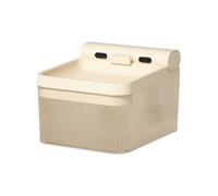 Muuoeou Fuente de Agua Automática para Perros y GatosDispensador de Cuenco de Agua para Perros con Triple Filtrado Descarga de Agua por Inducción Fuente Silenciosa para Gatos