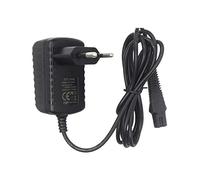 Muuoeou Fuente de AlimentacióN de 12V Cable de Carga Reemplazo de la MáQuina de Afeitar EléCtrica Cargador para Barba Recortadora Series Z20 Z30 Z4 Eu Enchufe