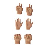 Muuoeou Juguete para Gatos con Manos de Estirables, Mini Manos para Gatos, Juguete para Gatos con Manos de Estirables, Guantes para Dedos para Gatos 6 Piezas