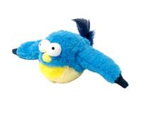 Muuoeou Juguetes con Hierba Gatera para Gatos, Juguetes con Hierba Gatera, Juguete Interactivo de Pájaro de Simulación de Chirrido Vívido, C