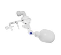 Muuoeou Kit de Cambiador Automático de Agua para Acuario, Sin Energía, Flotador para Tanque de Peces, Tipo Válvula de Bola, Llenador de Agua Automático, Controlador de de Agua