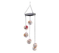 Muuoeou Life Charming Wind Chimes Comederos para PáJaros para Colgar Al Aire Libre una Prueba de y Abejas, Nunca Gotee B