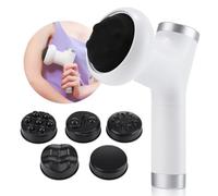 Muuoeou Masajeador Corporal de 8 Engranajes, Instrumento de Relajación Ácida para Eliminación de Celulitis, Dispositivo para Aliviar el Dolor Muscular