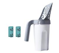 Muuoeou Pala para de Gatos, Pala para Filtro de Mascotas, Recolector de Basura para Inodoro, Accesorio para Suministros para Gatos, Caja de para Gatos, Autolimpiante