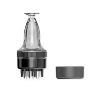 Muuoeou Peine Aplicador para Cabello y Cabelludo, Masajeador, Tratamiento del Cabelludo, Peine Aplicador RaíCes, Botella para Aplicador Crecimiento Aceites Esenciales-C