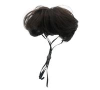 Muuoeou Peluca de Perro Divertida para Perros Pequeños, Medianos y Grandes con en la Cabeza, Disfraz de Mascota Recortable, Decoración de Cosplay de