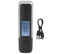 Muuoeou Probador de Alta PrecisióN PortáTil Sin Contacto para Soplar Alcohol, Pantalla Digital, Recargable por USB, BAC 1