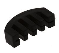 Muuoeou Silenciador Mate de Violin Goma Negro Pesado Practica de Violin Acustica Electrica