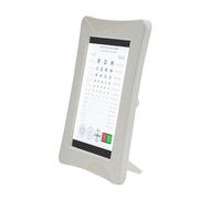 Muuoeou Tabla de Agudeza Visual Cercana Equipo Oftálmico con Luz LED Tabla de Prueba Ocular para Visión Lejana Probador de Visión Recargable