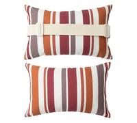 Muuookka 2 Almohadas para la Cabeza con Correa para Tumbona, Impermeables, para Exteriores, con Banda Elástica Ajustable A