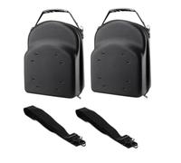 Muuookka 2 Fundas Rígidas de Viaje para Gorras de Béisbol. Organizador de Almacenamiento con Asa y Correa para Equipaje, Ideal para Llevar A Casa.