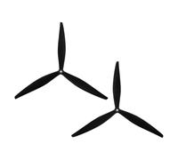Muuookka 2 Hélices Eléctricas de 3 Palas de 13 X 8 X 3 Pulgadas, CW+CCW, para Dron Cuadricóptero RC FPV.