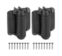 Muuookka Adjustable Fencing Hinge With Alignment Legs, 2pcs Self-Closing Gate Hinges Featuring Safety Cap For Pool Gates