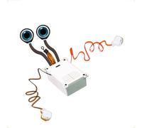 Muuookka Caja de Movimiento con Inteligencia Artificial, Reconocimiento de Voz WiFi, Conversación con IA, Pantalla Dual de 1,28 Pulgadas y Cámara para Muñecas con IA.