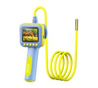 Muuookka Cámara Endoscópica para Niños con Pantalla de 2,4 Pulgadas, Sonda HD de 200 W y LED, Herramienta de Exploración para Exteriores