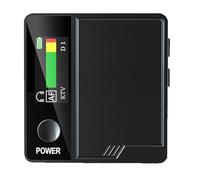 Muuookka Cambiador de Voz, Micrófono Integrado, 11 Efectos de Sonido, Mini Micrófono de Mano con Clip para Transmisión en