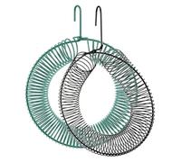Muuookka Comedero Colgante con Forma de de Cacahuete de 40 cm de X 30 cm de X 5 cm de Alto para Alimentar Pájaros y Ardillas