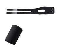 Muuookka de Muñequera TFCC con Soporte Ajustable y Diseño de Doble Correa, Color Negro, Ideal para Actividades Deportivas y Alivio del Dolor. Se Adapta A Muñecas de 5 A 9 Pulgadas (Mano Derech