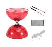 Muuookka Diábolo de Cinco Rodamientos y Doble Cabeza, Juguete de Fitness para Jugar Al Aire Libre, Yo-Yo para Personas Mayores.